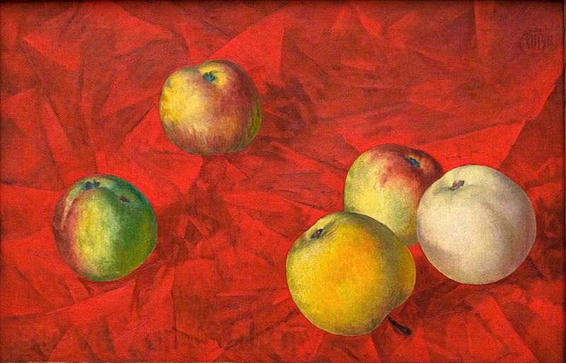 Kuzma Sergeevich Petrov-Vodkin Apples Spain oil painting art